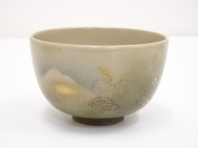 道具 ] - 道具 九谷焼 栄峰造 色絵鶉茶碗 | ネットショップ圭 netshop